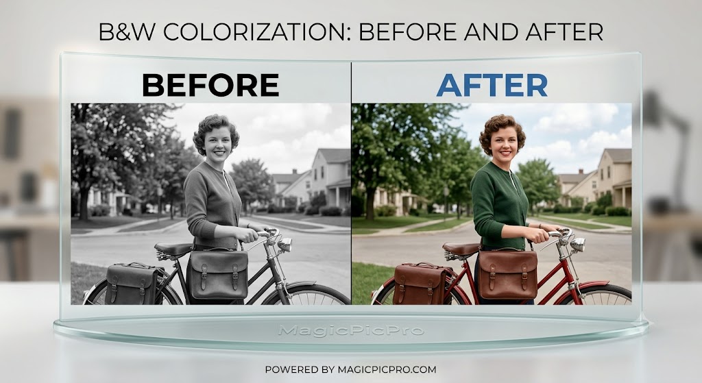 The Power of Colorization: Vintage Charm Meets Modern Detail